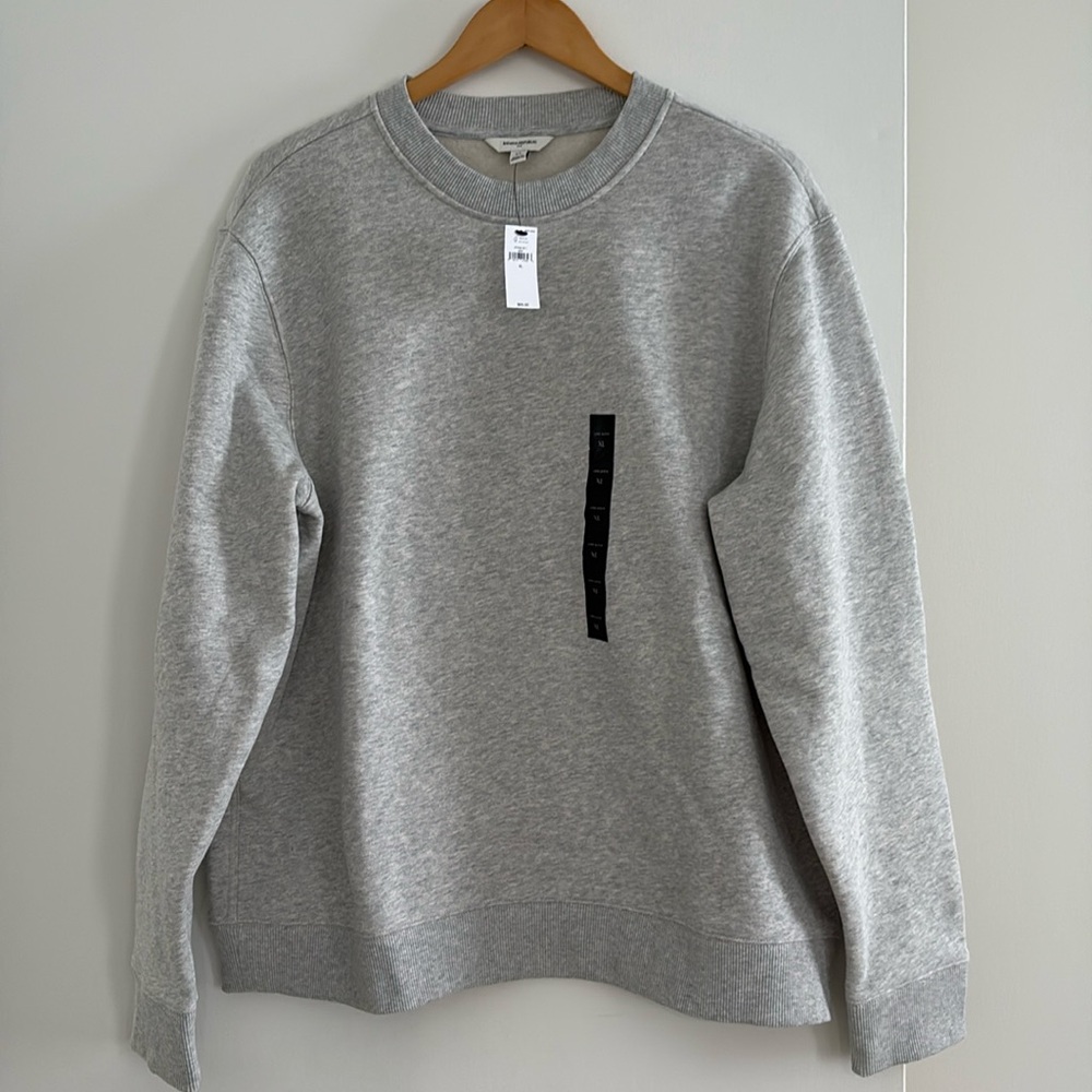 Men’s Banana Republic Heather Grey Crewneck Sweatshirt - Size XL